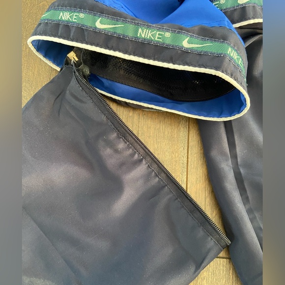 Vintage Nike Men's‎ Blue and Black Jacket size L/XL - Picture 6 of 12